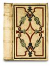 REUSNER, NICOLAUS. Icones sive imagines vivae, literis cl. virorum. 1589. In contemporary polychrome binding.